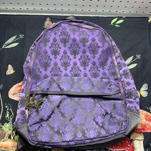 NWT Disney Haunted Mansion Purple and Black Backpack
